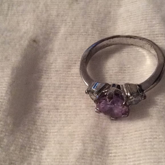 2 rings Amethyst stone Rings - Picture 10 of 15